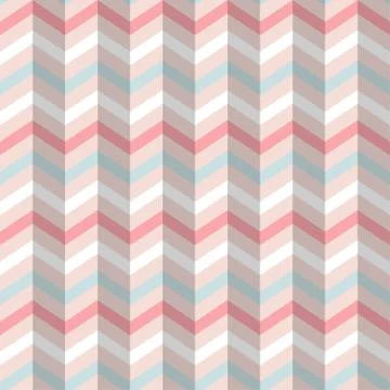 Vector zigzag seamless pattern Illustrazione stock