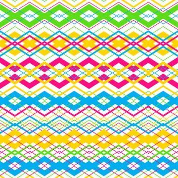 Vector zigzag seamless pattern イラスト素材