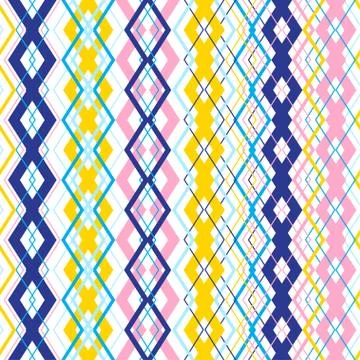 Vector zigzag seamless pattern Stock Illustration