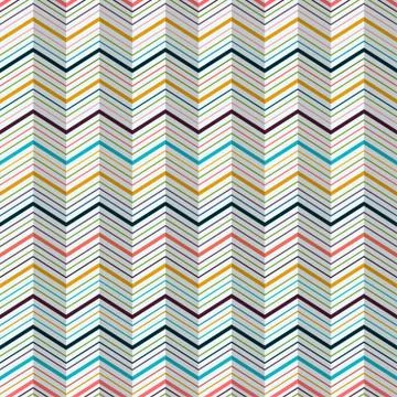 Vector zigzag seamless pattern Stock Illustration