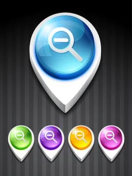 Vector zoom icon Stock-Illustration