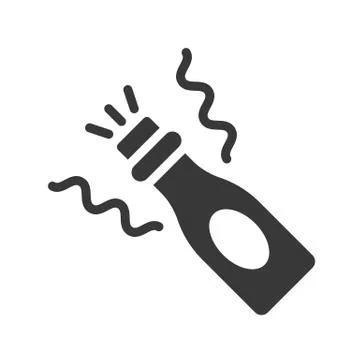 Vector,Christmas related solid style icon Stock Illustration