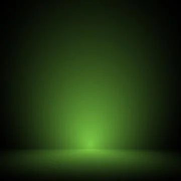 Vector,Empty vivid lighting green studio room background ,Template mock up for Illustrazione stock