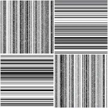 Vectorial pattern collection with horizontal and vertical gray segments_r 스톡 일러스트