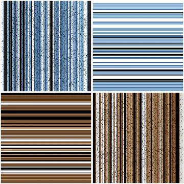 Vectorial pattern with horizontal and vertical colored bands_s イラスト素材