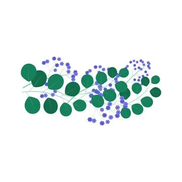 Vectorpatternwithplant eps Illustrazione stock