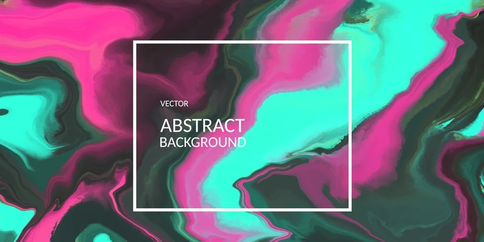 VectorVector abstract marble texture bright multi-colored, Fluid design Stock Illustration