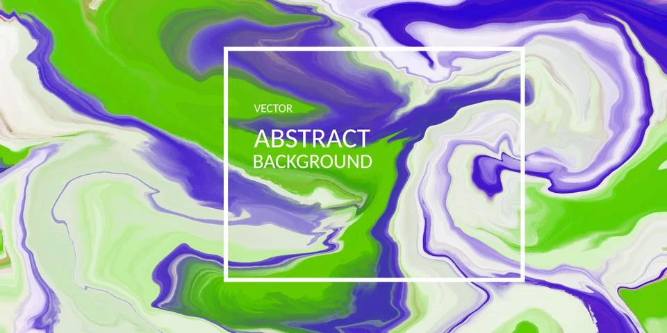 VectorVector abstract marble texture bright multi-colored, Fluid design Stock Illustration