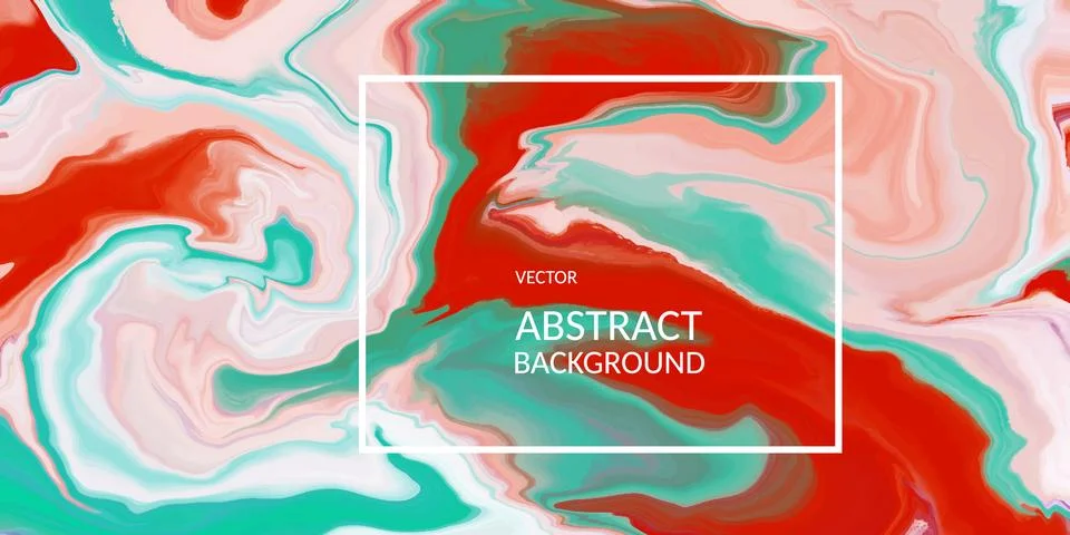 VectorVector abstract marble texture bright multi-colored, Fluid design Stock Illustration