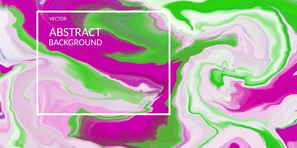 VectorVector abstract marble texture bright multi-colored, Fluid design Stock Illustration