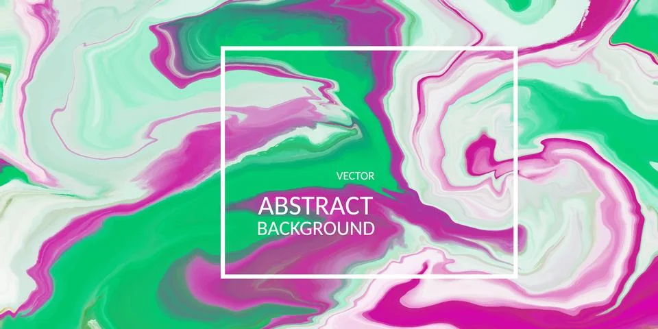 VectorVector abstract marble texture bright multi-colored, Fluid design Stock Illustration