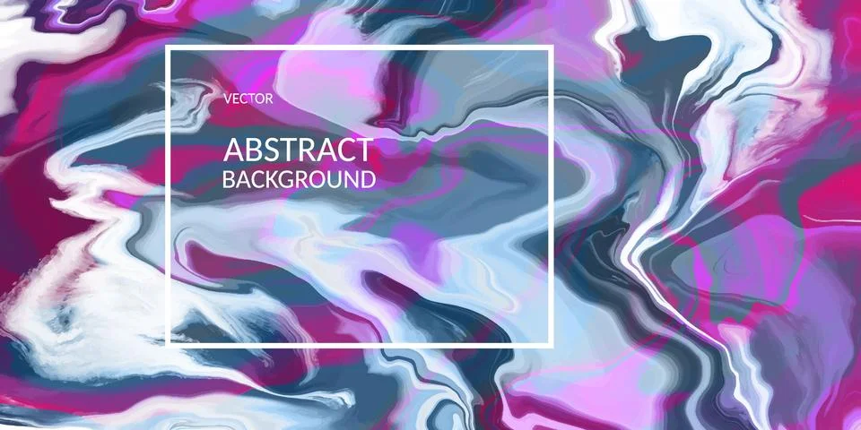 VectorVector abstract marble texture pink color, Fluid design backgrounds Stock Illustration