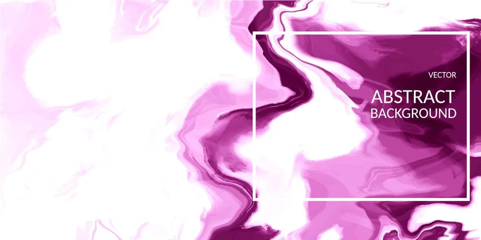 VectorVector abstract marble texture pink color, Fluid design backgrounds Stock Illustration