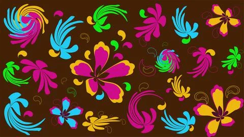 Vector.Web banner. Ethnic national bright ornament, pattern. Stock Illustration