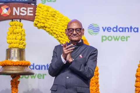 Vedanta group lists four new companies on NSE in Mumbai, India - 15 Jun 2026 Stock Photos