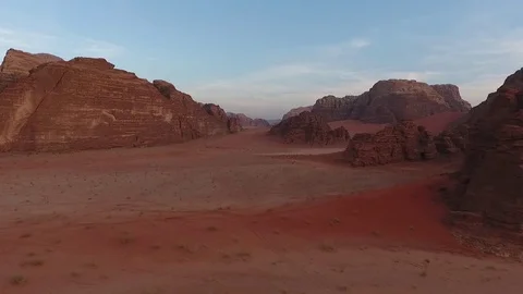 Veduta Aerea Deserto Stock Footage 81336880