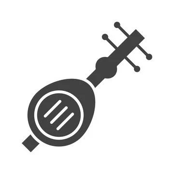 Veena icon vector image. Stock Illustration