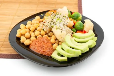 Vegan breakfast Stock Photos