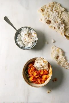 Vegan jackfruit curry Stock Photos