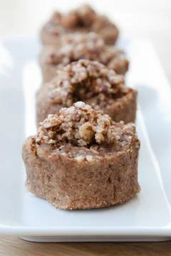 Vegan macaroons Stock Photos