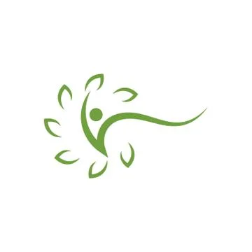 Vegan vector icon illustration Stock Illustration