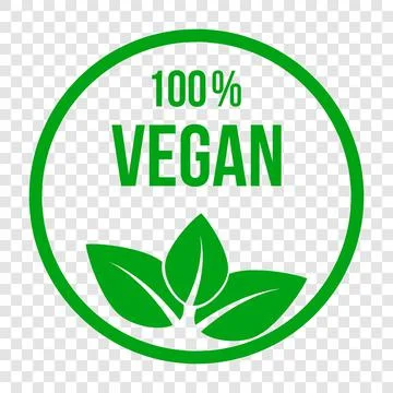 Vegan vector icon. Line art style Stock Illustration