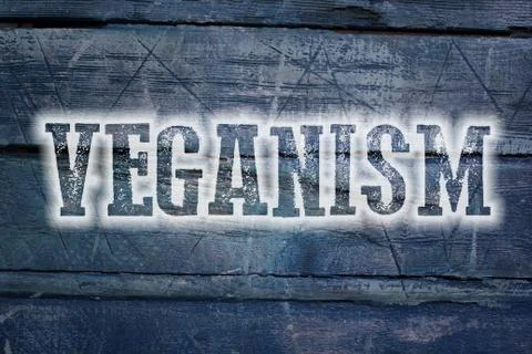 Veganism concept Stock Illustration