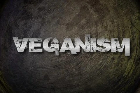 Veganism concept Stock Illustration