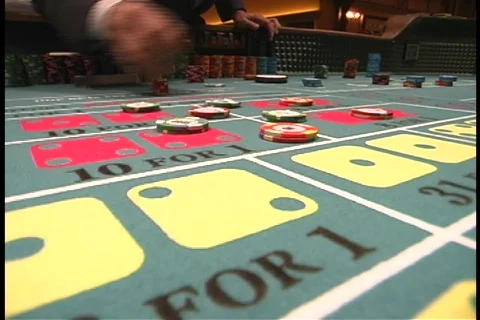 Vegas Craps Stock Footage 109040