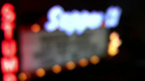 Vegas Lights Stockbeeldmateriaal 444492