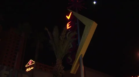 VEGAS sign 動画素材 50723391