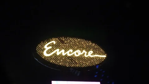 Vegas sign shining Stock Footage 101826027