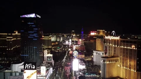 Vegas Strip 3 動画素材 163662217