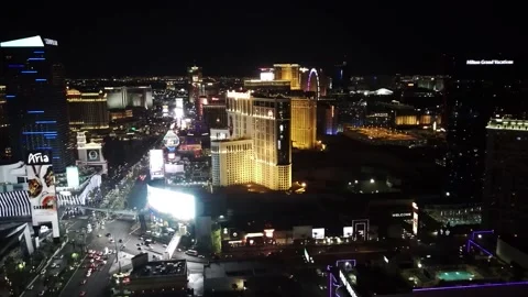 Vegas Strip 6 Stock Footage 163660314