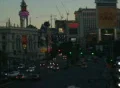 Vegas Strip at dusk Video