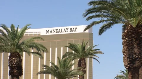 VegasMandalayBay Stock Footage 1042686