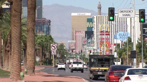 VegasStrip Stock Footage 1042579