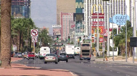 VegasStrip2 Stock Footage 1042722
