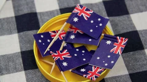 Vegemite Flag In Bread Stock Footage 8841058