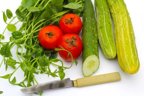 Vegetable and fruit Stock Photos