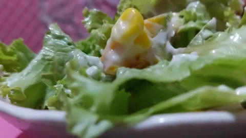 Vegetable and tomato salad Stockbeeldmateriaal 265195519