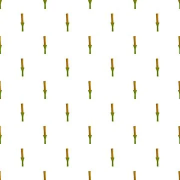 Vegetable asparagus sprout seamless pattern on white background 스톡 일러스트