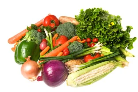 Vegetable assortment Stock Photos