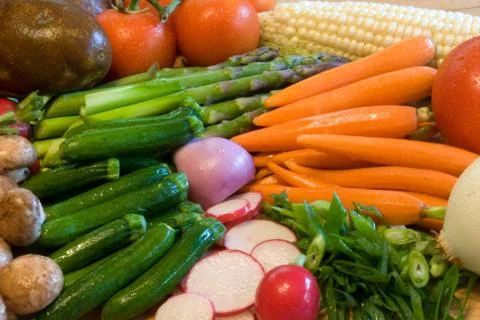 Vegetable Assortment Foto stock
