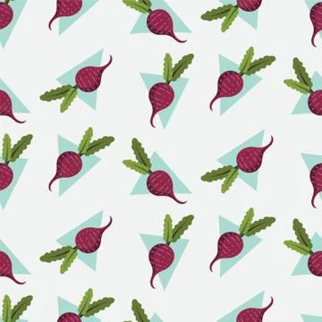 Vegetable Background Design Stock Illustration