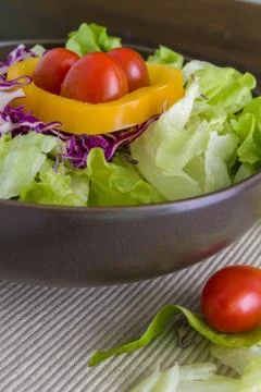 Vegetable Background / Vegetable / Vegetable in Bowl Background Stock Photos