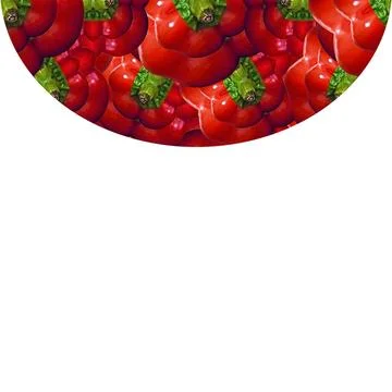 Vegetable Background White background with decorated vegetable pattern des... Foto stock