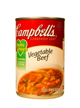 Vegetable beef soup Stock Photos