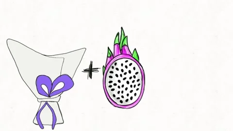 Vegetable Bouquet Magic Stock Footage 331634019