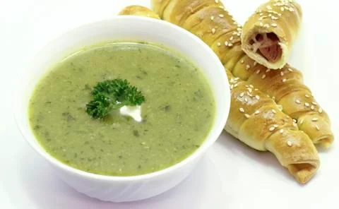 Vegetable broth Stock Photos